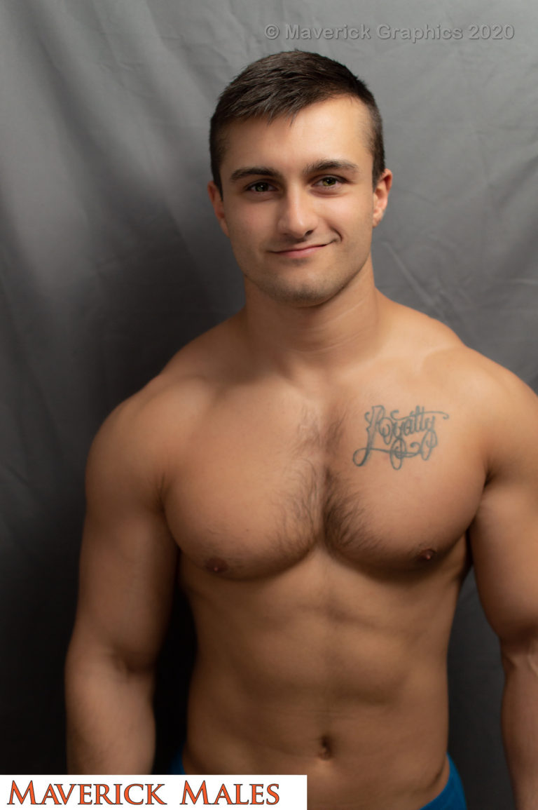 Valentino joins Maverick Males for his first-ever photo shoot. 